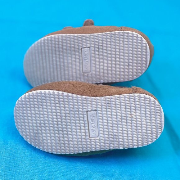 baby GAP Warm Fur Lined Winter Booties Shoes Boots | Infant 4 | Unisex UGG Style - Picture 9 of 9